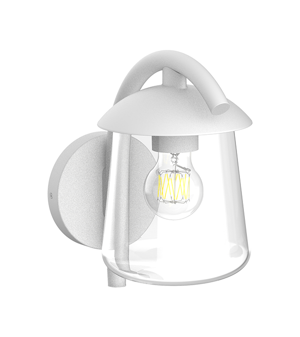 Parrot Bend Flat Top Glass Vegglampe HR60673 Parrot Bend Flat Top Glass Vegglampe HR60673