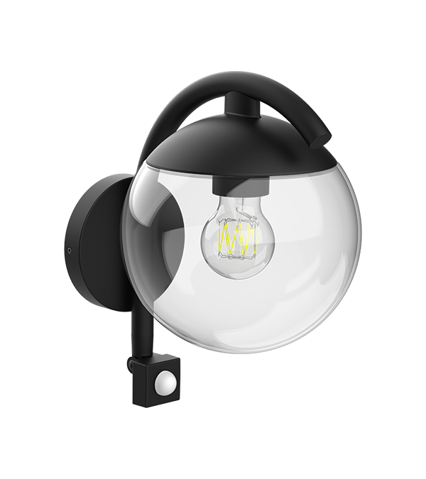 Parrot Bend Round Glass Induksjon Vegglampe HR60671S Parrot Bend Round Glass Induksjon Vegglampe HR60671S