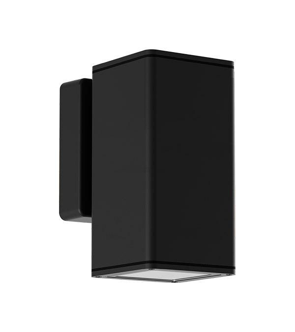 Firkantet vegglampe med ett hode HR60335 Firkantet vegglampe med ett hode HR60335