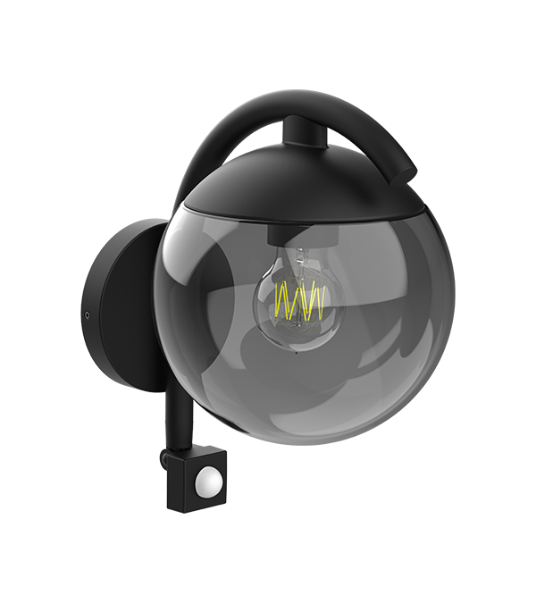 Parrot Bend Round Glass Induksjon Vegglampe HR60671S Parrot Bend Round Glass Induksjon Vegglampe HR60671S