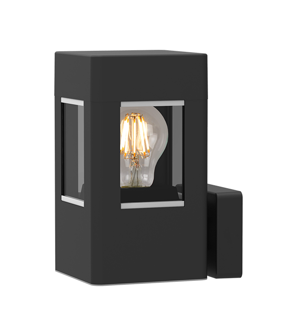 Firesidig kantvegglampe rektangel HR60041 Firesidig kantvegglampe rektangel HR60041
