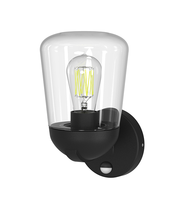 Induksjonsvegglampe med flatt glassdeksel HR60112S Induksjonsvegglampe med flatt glassdeksel HR60112S