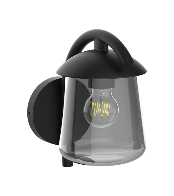 Parrot Bend Flat Top Glass Vegglampe HR60673 Parrot Bend Flat Top Glass Vegglampe HR60673