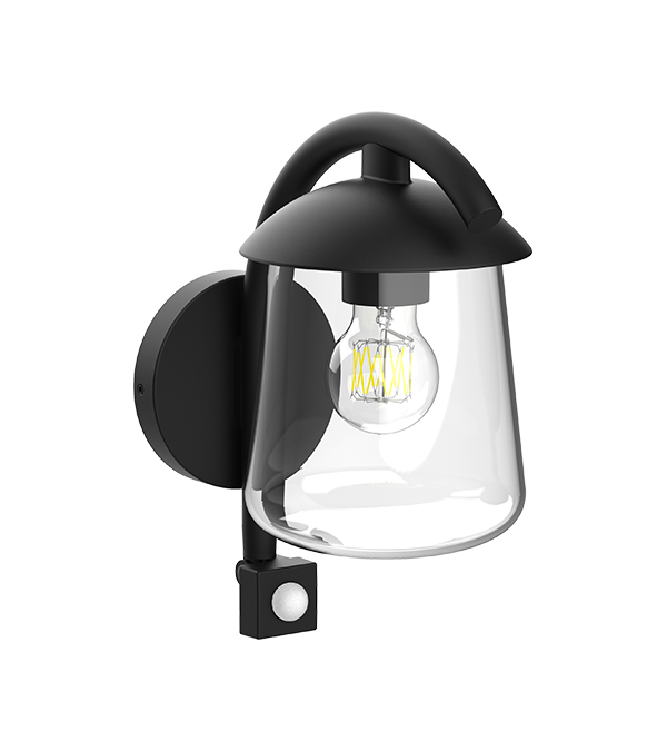 Parrot Bend Flat Top Glass Induksjon Vegglampe HR60673S Parrot Bend Flat Top Glass Induksjon Vegglampe HR60673S