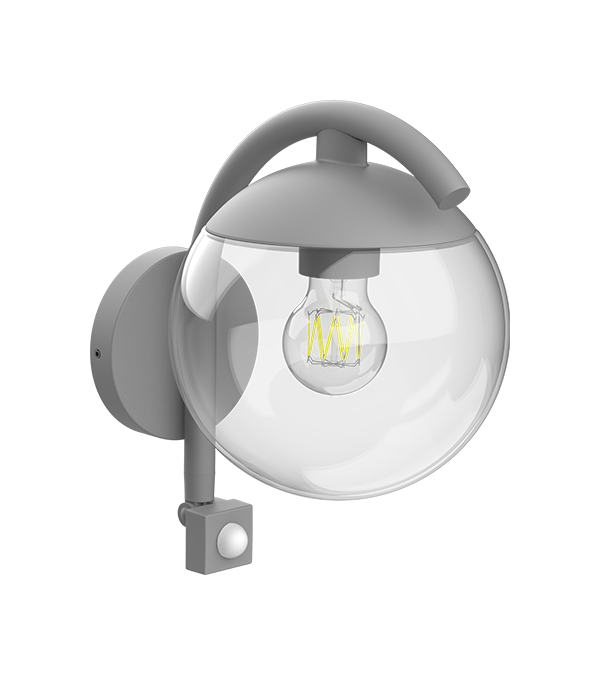 Parrot Bend Round Glass Induksjon Vegglampe HR60671S Parrot Bend Round Glass Induksjon Vegglampe HR60671S