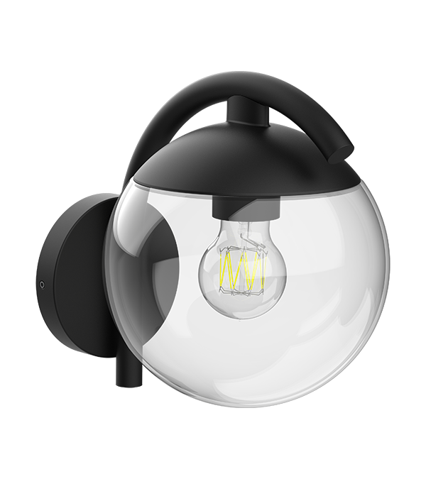 Parrot Bend rund glassvegglampe HR60671 Parrot Bend rund glassvegglampe HR60671