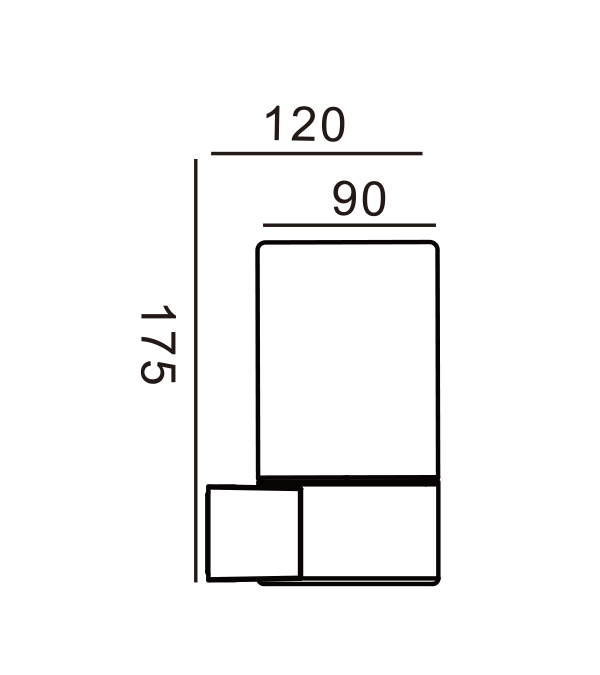 Enkelt hode rund glassvegglampe HR60463 Enkelt hode rund glassvegglampe HR60463