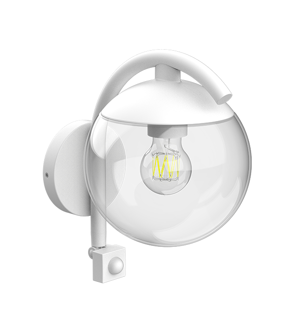 Parrot Bend Round Glass Induksjon Vegglampe HR60671S Parrot Bend Round Glass Induksjon Vegglampe HR60671S