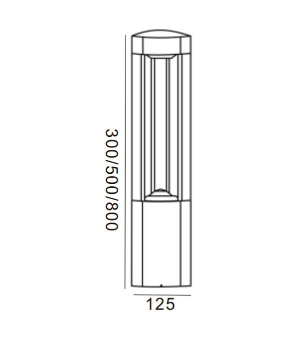 125 trekant LED hagelys HR60031-800-LED 125 trekant LED hagelys HR60031-800-LED